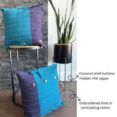 handloom designer throw pillow cover 100% cotton